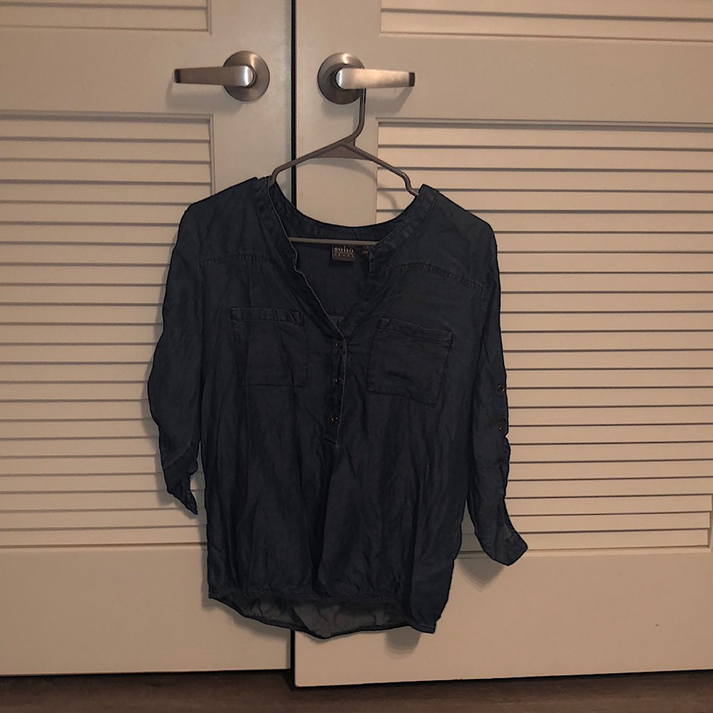 Denim Blouse